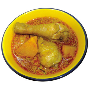 叻喱鸡腿饭 <br/>Curry Chicken with Rice